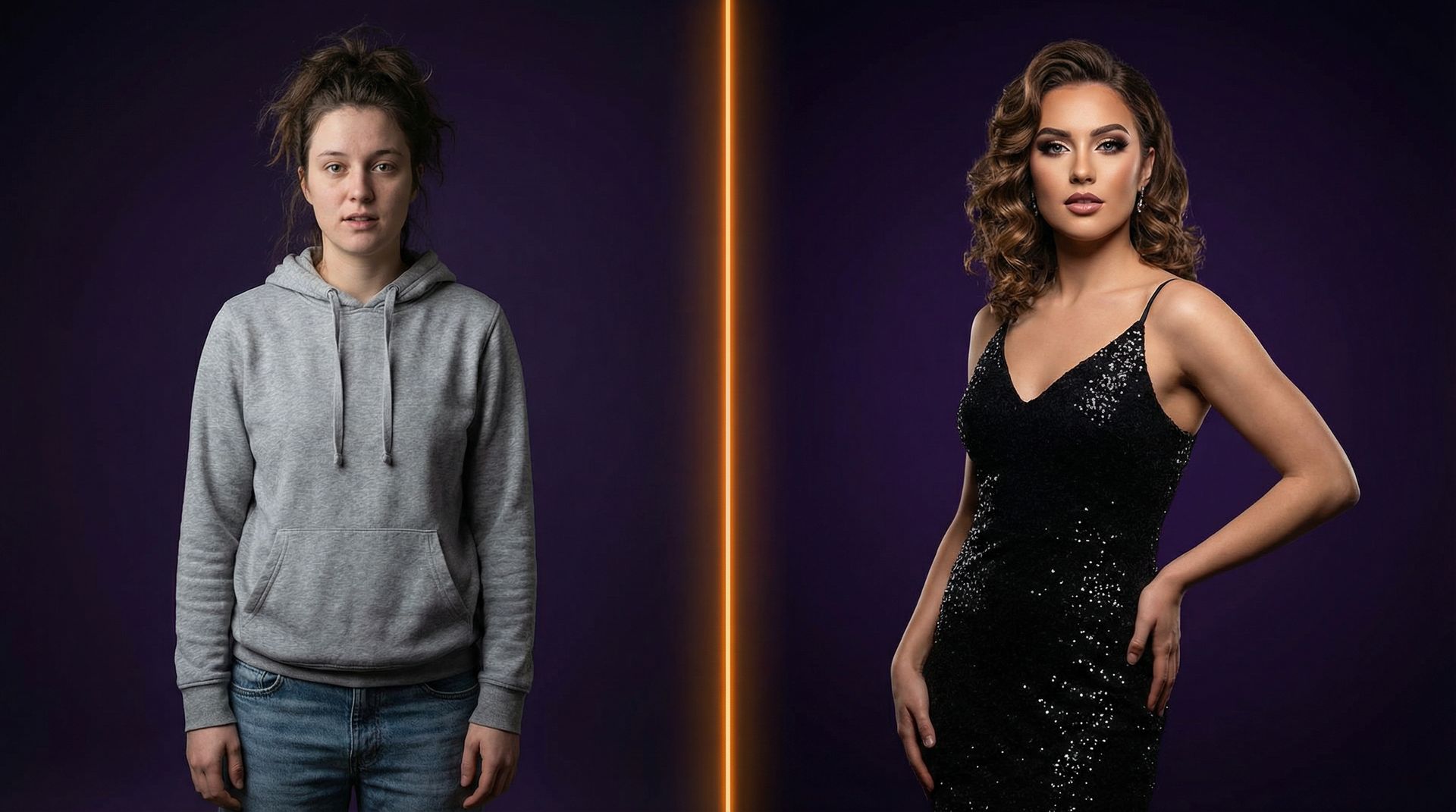 抖音风反差变装视频教程