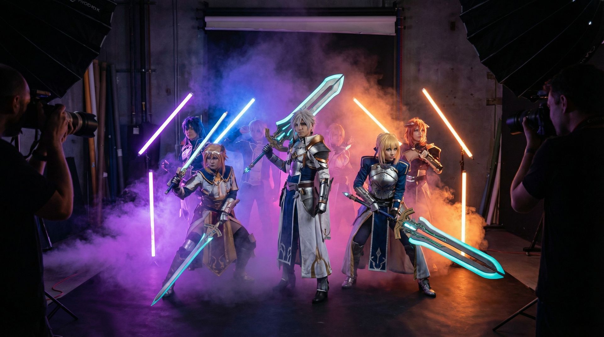 抖音风 cosplay视频拍摄